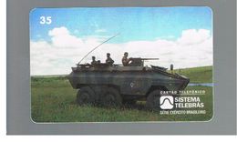 BRASILE ( BRAZIL) - TELEBRAS   -   1996  ARMY, URUTU - USED - RIF.10528 - Army