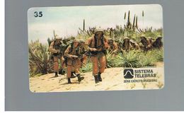 BRASILE ( BRAZIL) - TELEBRAS   -   1996  ARMY,  - USED - RIF.10528 - Armée