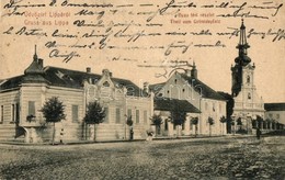 T3 Lippa, Lipova; Búza Tér, Román Ortodox Templom, Takarékpénztár. W. L. 3069. / Square, Romanian Orthodox Church, Savin - Unclassified