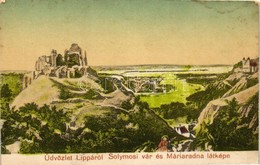 * T4 Lippa, Lipova; Solymosi Vár, Máriaradna / Castle (cut) - Unclassified