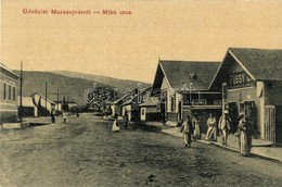 * T2 Marosújvár, Ocna Mures; Mikó Utca, Füssy J. üzlete. W. L. 1593. / Street View, Shops - Unclassified