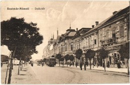 T2 Szatmárnémeti, Satu Mare; Deák Tér, Villamos / Square, Tram - Unclassified