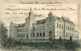 T2/T3 Temesvár, Timisoara; Városi Gizella Árvaház. Kiadja Králicsek Béla / Orphanage (EK) - Unclassified