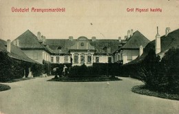 ** T3 Aranyosmarót, Zlaté Moravce; Gróf Migazzi Kastély. 370. Kiadja Eisenberg Károly / Castle (EB) - Non Classés