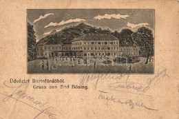 T2/T3 Bazin, Bösing, Bözing, Pezinok; Vas Fürd? / Spa Hall (EK) - Non Classés