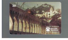 BRASILE ( BRAZIL) - TELEBRAS   -   1996  TRAM - USED - RIF.10528 - Trains