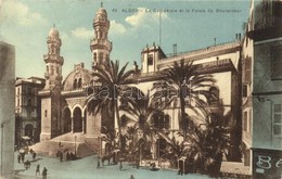 * T2/T3 Algiers, Alger; La Cathedrale Et Le Palais Du Gouverneur / Cathedral And Governor's Palace (EK) - Non Classificati