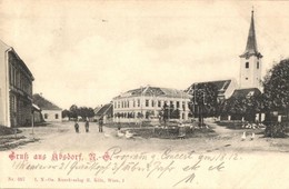 T2 1899 Absdorf, Platz Mit Kirche. Kunstverlag H. Kölz Nr. 397. / Square With Church - Non Classés