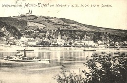 T2 Maria Taferl Bei Marbach A.d. Donau, Wallfahrtskirche / Church, Steamship - Zonder Classificatie