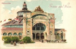 ** T2/T3 Vienna, Wien; Rotunde. Litho  (EK) - Ohne Zuordnung