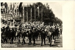 ** T1/T2 1928 Vienna, Wien; Sängerfestzug / Song Festival. Foto Lechner (non PC) - Zonder Classificatie