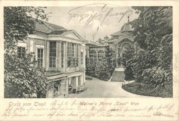 T2 Vienna, Wien; Wallner's Meierei 'Tivoli' Bei Schönbrunn / Restaurant Garden - Ohne Zuordnung