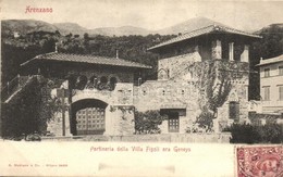 T2 Arenzano, Portineria Della Villa Figoli Ora Geneys / Villa Entry Gate. TCV Card - Non Classificati