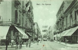 ** T4 Bari, Via Sparano / Street, Trams, Shops (b) - Non Classés