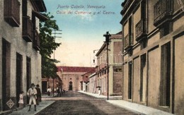 ** T2/T3 Puerto Cabello, Calle De Comercio Y El Teatro / Street View With Theatre  (EK) - Zonder Classificatie