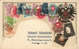 T4 Russia, Rossiya; Set Of Stamps, Coat Of Arms, Ottmar Zieher's Carte Philatelique No. 27.  (t?nyomok / Pinholes) - Ohne Zuordnung