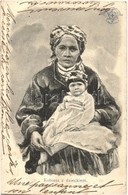 T2/T3 Kobieta Z Dzieckiem / Polish Folklore, Mother And Child (EK) - Non Classificati