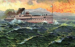 * T2 Dampfer Diessen Am Ammersee / German Steamship. Ottmar Zieher  S: F. Bernhard - Non Classificati