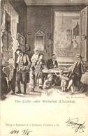 T3 1899 Das Licht Oder Weihefest (Chanuka) / Judaica, Hanuka S: M. Oppenheim (small Tear) - Zonder Classificatie