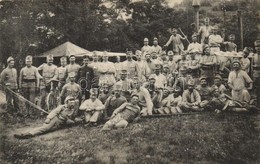 * T2 Tábori Sütöde Pilicsabán. Pohl és Herz Kiadása / Austro-Hungarian K.u.K. Military Camp In Piliscsaba, Field Kitchen - Non Classificati