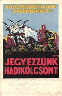 T3 Hogy Felszánthassuk A Harctereket, Jegyezzünk Hadikölcsönt! / WWI Hungarian Military Loan Propaganda. K.u.K. Feldpost - Non Classés