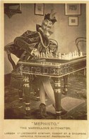 ** T2/T3 'Mephisto' Chess Playing Automaton Created By C. G. Gümpel - Modern Postcard (EK) - Non Classificati