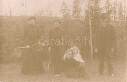 ** T2 Teniszez? Hölgyek, Csoportkép / Tennis Player Ladies, Family Group Photo - Ohne Zuordnung