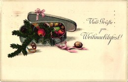 * T2/T3 'Viele Grüsse Zum Weihnachtsfest' / Chirstmas, Litho (EK) - Ohne Zuordnung