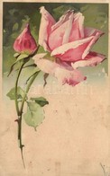 ** T2/T3 Rose, Meissner & Buch Künstler-Postkarten Serie 1181. Rosensparcht Litho (EK) - Ohne Zuordnung