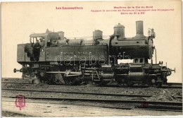 ** T1 Les Locomotives, Machine De La Cie Du Nord, Faisant Le Service De Ceinture (transport Des Voyageurs), Serie De 51  - Zonder Classificatie