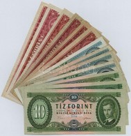 14db-os Vegyes Forint Peng? Bankjegy Tétel, Közte 1949. 100Ft T:III - Non Classificati