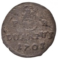 1703K-B Duarius 'I. Lipót' Körmöcbánya (0,53g) T:2,2-  
Hungary 1703K-B Duarius 'Leopold' Kremnitz (0,53g) C:XF,VF
Huszá - Non Classificati