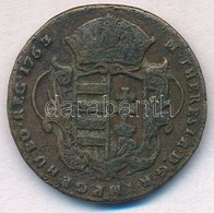 1763. Rézdénár 'Mária Terézia / Zárt Korona' T:2- Huszár: 1756., Unger III.: 1278. - Unclassified