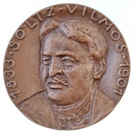 1967. 'Soltz Vilmos 1833-1901 / Országos Magyar Bányászati és Kohászati Egyesület' Br Emlékérem (66mm) T:2 - Unclassified