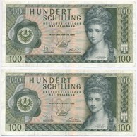 Ausztria 1969 (1970). 100Sch (2x) T:III
Austria 1969 (1970). 100 Schilling (2x) C:F
Krause 145 - Non Classificati