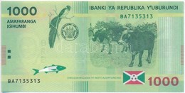 Burundi 2015. 1000Fr T:I
Burundi 2015. 1000 Francs C:UNC - Ohne Zuordnung