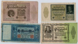 Német Birodalom 1915-1923. 9db-os Vegyes Bankjegy Tétel T:III,III-
German Empire 1915-1923. 9pcs Of Mixed Banknotes Lot  - Unclassified