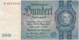 Német Harmadik Birodalom 1935. 100M T:III Paper
German Third Reich 1935. 100 Mark C:F Fine Paper - Unclassified