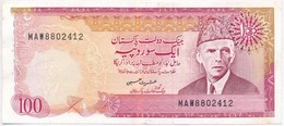 Pakisztán 1986- 100R T:III T?ly.
Pakistan 1986- 100 Rupees C:F Needle Holes - Non Classificati