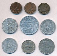 Ausztria 1924-1974. 9db-os Vegyes Fémpénz Tétel, Közte 1952. 5Sch Al T:2,2-
Austria 1924-1974. 9pcs Of Various Coins, In - Non Classés