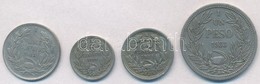 Chile 1913. 20c Ag + 1928. 5c Cu-Ni + 1933. 10c Cu-Ni + 1P Cu-Ni T:2,2- Ph.
Chile 1913. 20 Centavos Ag + 1928. 5 Centavo - Non Classés