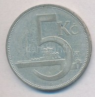 Csehszlovákia 1930. 5K Ag T:2-
Czechoslovakia 1930. 5 Korun Ag C:VF
Krause KM#11 - Ohne Zuordnung