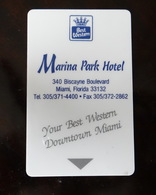 Carte Clé Hôtel Marina Park Miami - Altri & Non Classificati