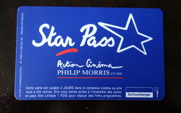 Cinécarte Star Pass Cinéma - Movie Cards