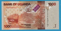 UGANDA 	1000 Shillings	2010	Serie AZ6244317 P# 49 - Ouganda