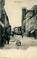 PONT-A-MOUSSON Rue Gambetta Magnifique Carte Ancienne (comme Neuve) - Pont A Mousson