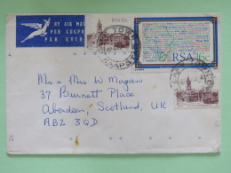 South Africa 1987 Cover To Scotland U.K. - Buildings - Bible Map - Covers & Documents
