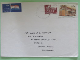 South Africa 1987 Cover To England - Buildings - Brieven En Documenten