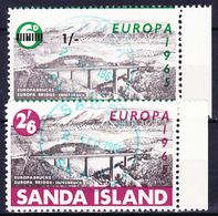 SANDA ISLAND (Emission Locale) - 1965 EUROPA SERIE (+ BLOC ET BLOC LUXE) Obl. - Local Issues