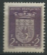 France     - Yvert N°  533  (*)     - Pa 12025 - 1941-66 Escudos Y Blasones